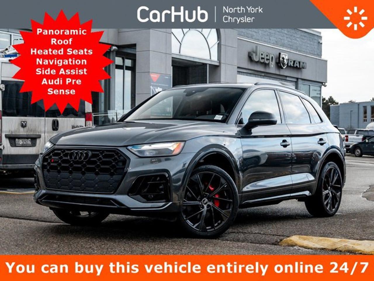 2024 Audi SQ5 Progressiv Panoroof Heated Seats Navi Side Assist Audi Pre Sense Heated Wheel Photo0