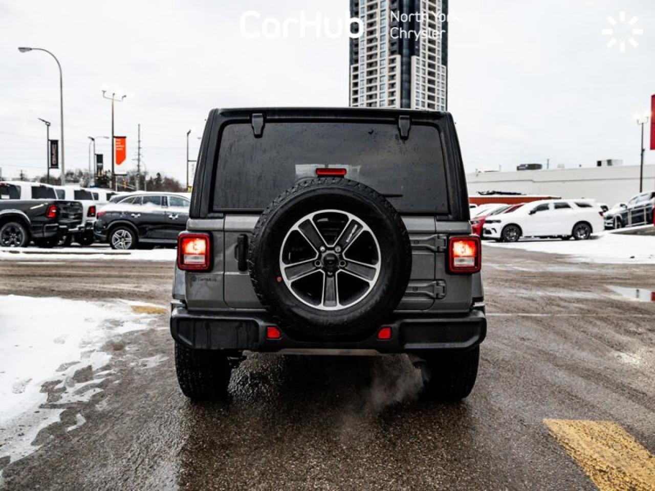 2023 Jeep Wrangler Sahara Cold Weather Group Side Steps Leather Seats Remote Start Photo