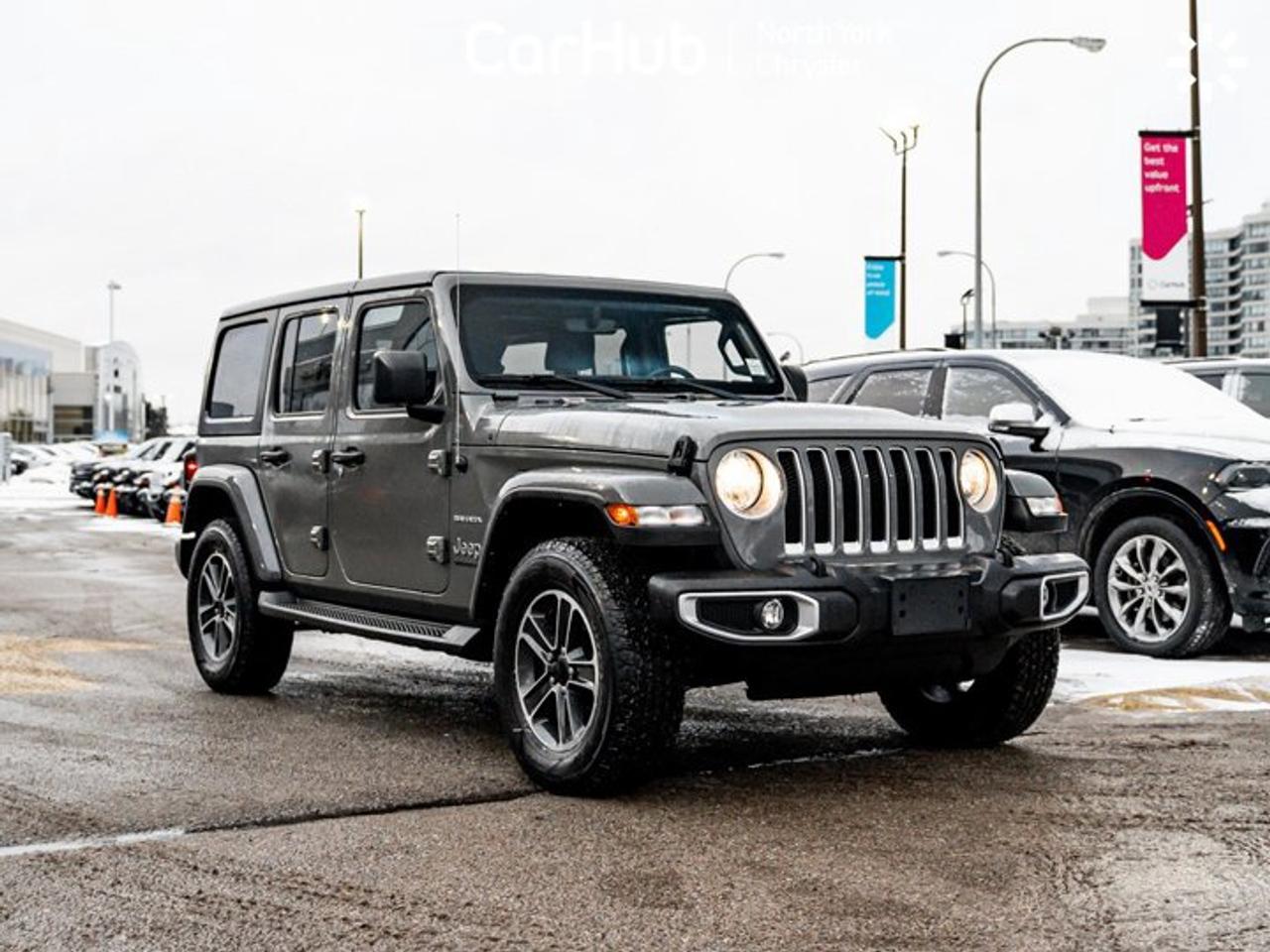 2023 Jeep Wrangler Sahara Cold Weather Group Side Steps Leather Seats Remote Start Photo4