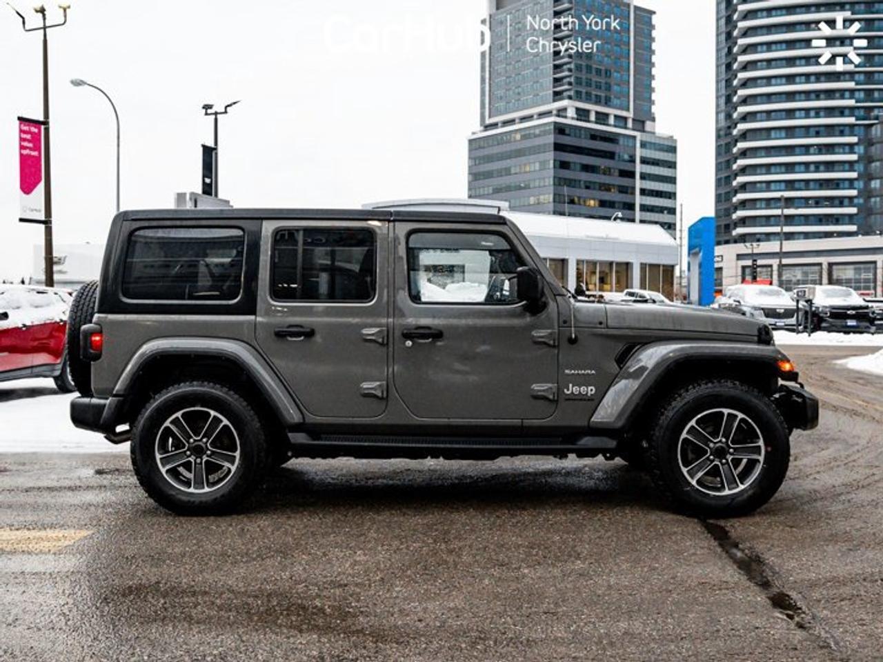 2023 Jeep Wrangler Sahara Cold Weather Group Side Steps Leather Seats Remote Start Photo