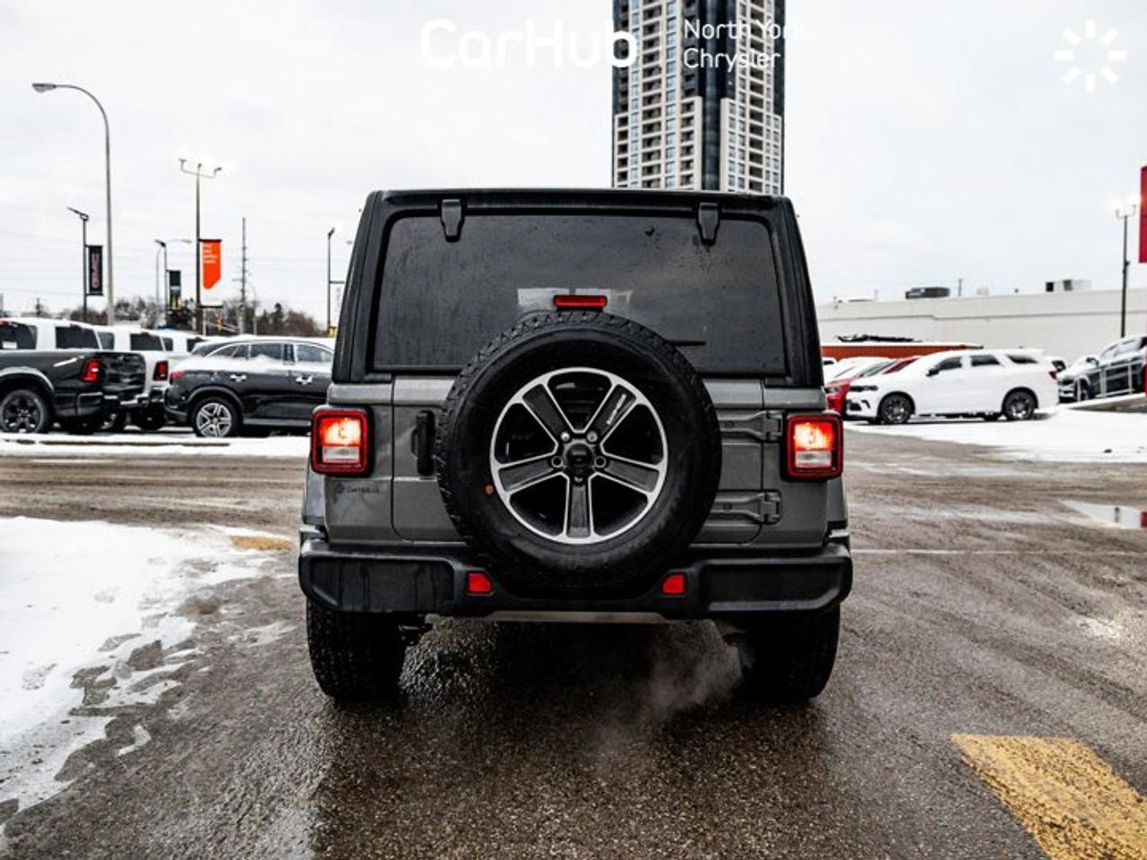 2023 Jeep Wrangler Sahara Cold Weather Group Side Steps Leather Seats Remote Start Photo