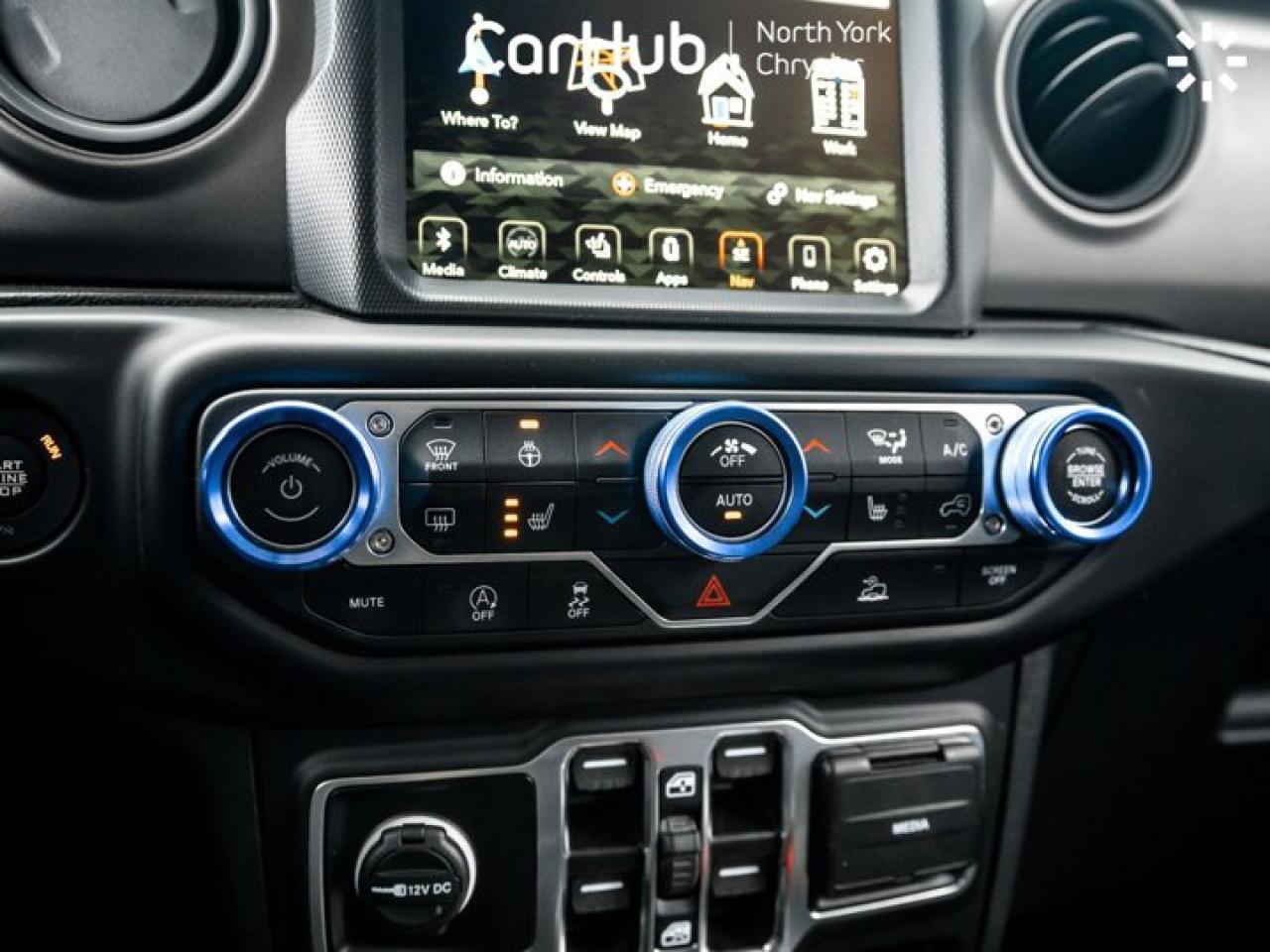 2023 Jeep Gladiator Willys Cold Weather Group Uconnect 4C NAV & Sound Group LED Headlamp & Fog Lamp Group Photo