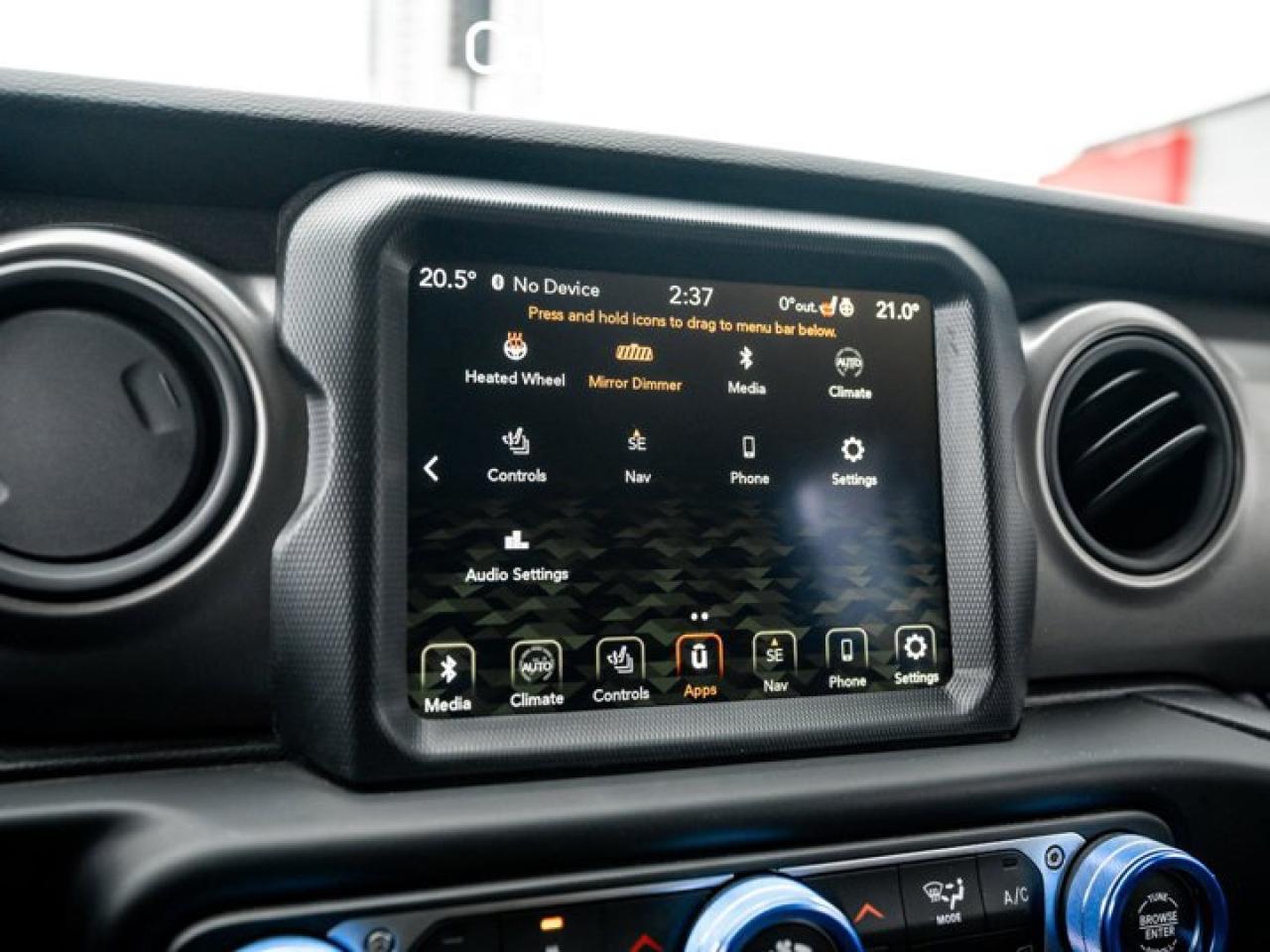 2023 Jeep Gladiator Willys Cold Weather Group Uconnect 4C NAV & Sound Group LED Headlamp & Fog Lamp Group Photo