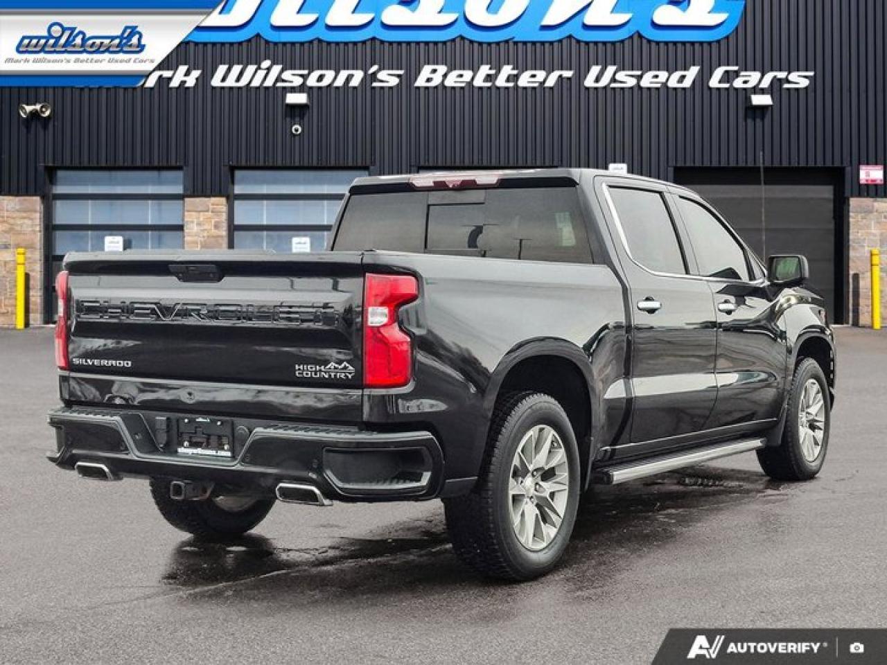 2021 Chevrolet Silverado 1500 High Country | Leather | Nav | Moonroof | Adaptive Cruise Control | Heated and Cooled Seats & More ! Photo4