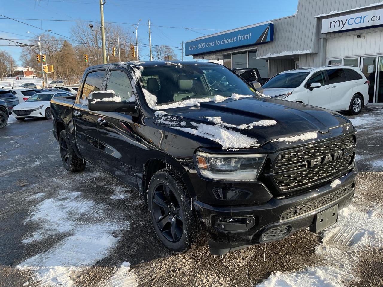 ???? 5.7L V8 HEMI  RAM 1500 SPORT 2022  Power meets capability! ????<br><br>

This rugged RAM 1500 Sport delivers serious performance with its legendary 5.7L V8 engine and four-wheel drive capability. With only 43,219 km on the odometer, its ready to tackle any job or adventure with confidence and style.<br><br>

Features youll love:<br>
? 5.7L V8 HEMI Engine<br>
? Four Wheel Drive<br>
? Backup Camera<br>
? Bluetooth Connectivity<br>
? Air Conditioning<br>
? Cruise Control<br>
? Full Power Group<br><br>

?? NO FEES! <span>(Just pay applicable taxes.)</span><br>
?? LOWEST PRICE GUARANTEED!<br><br>

?? 4 LOCATIONS TO SERVE YOU BETTER:<br>
?? RICHMOND: 1-888-416-2199<br>
?? OTTAWA: (343) 429-6444<br>
?? KINGSTON: 1-888-508-3494<br>
?? NORTH BAY: 1-888-282-3560<br><br>

?? Visit <strong>WWW.MYCAR.CA</strong> to see this RAM 1500 and more!<br>
?? Confidence, comfort, and value  all in one! ??