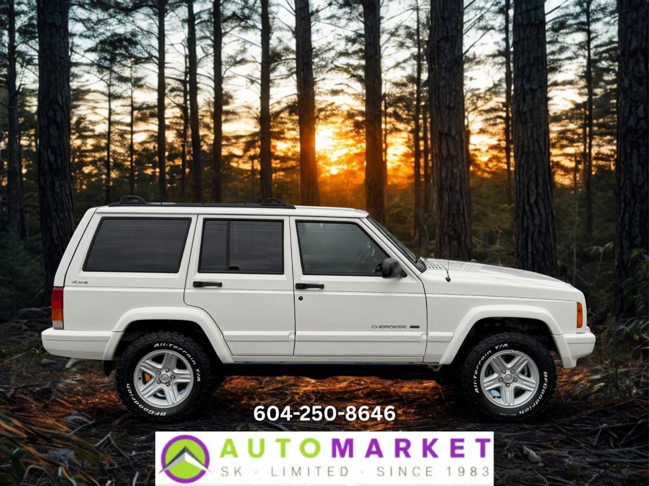 Used 2000 Jeep Cherokee BLOWOUT SALE! LIMITED! 4X4! INSPECTED AND WARRANTY! for sale in Langley, BC