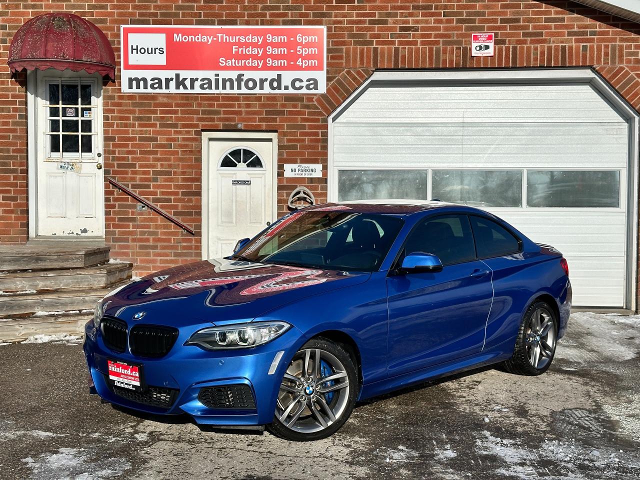 2015 BMW 2-Series 228i xDrive Heated-Leather Sunroof NAV Bluetooth Photo0