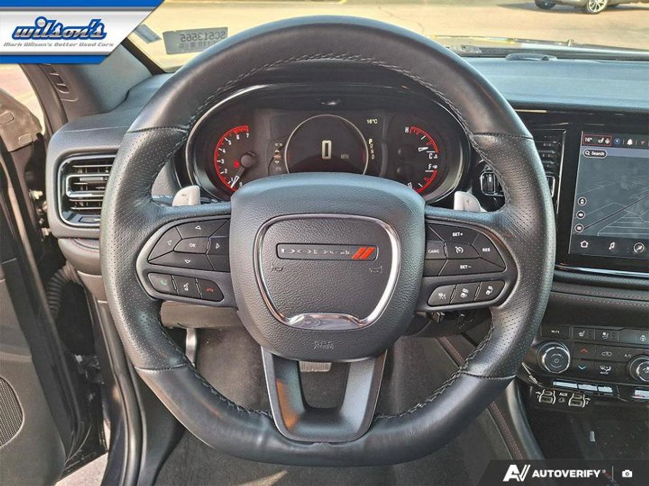 2025 Dodge Durango R/T AWD | Leather | Sunroof | Nav | Adaptive Cruise | Cooled + Heated Seats | Remote Start and More! Photo
