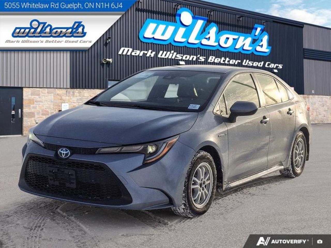 2021 Toyota Corolla Hybrid | Leather | Heated Seats + Steering | Adaptive Cruise | Lane Departure | CarPlay & More ! Photo0