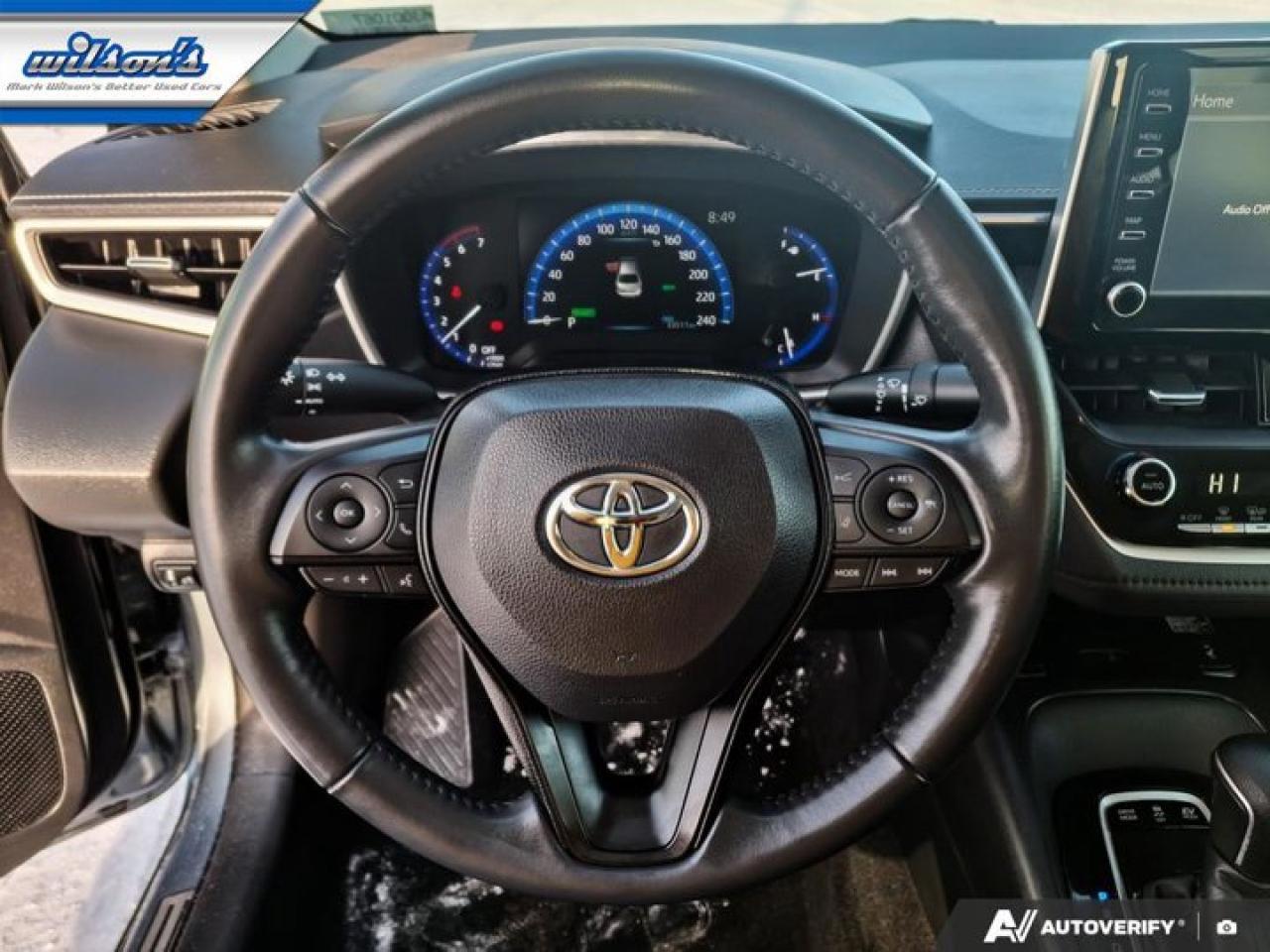 2021 Toyota Corolla Hybrid | Leather | Heated Seats + Steering | Adaptive Cruise | Lane Departure | CarPlay & More ! Photo