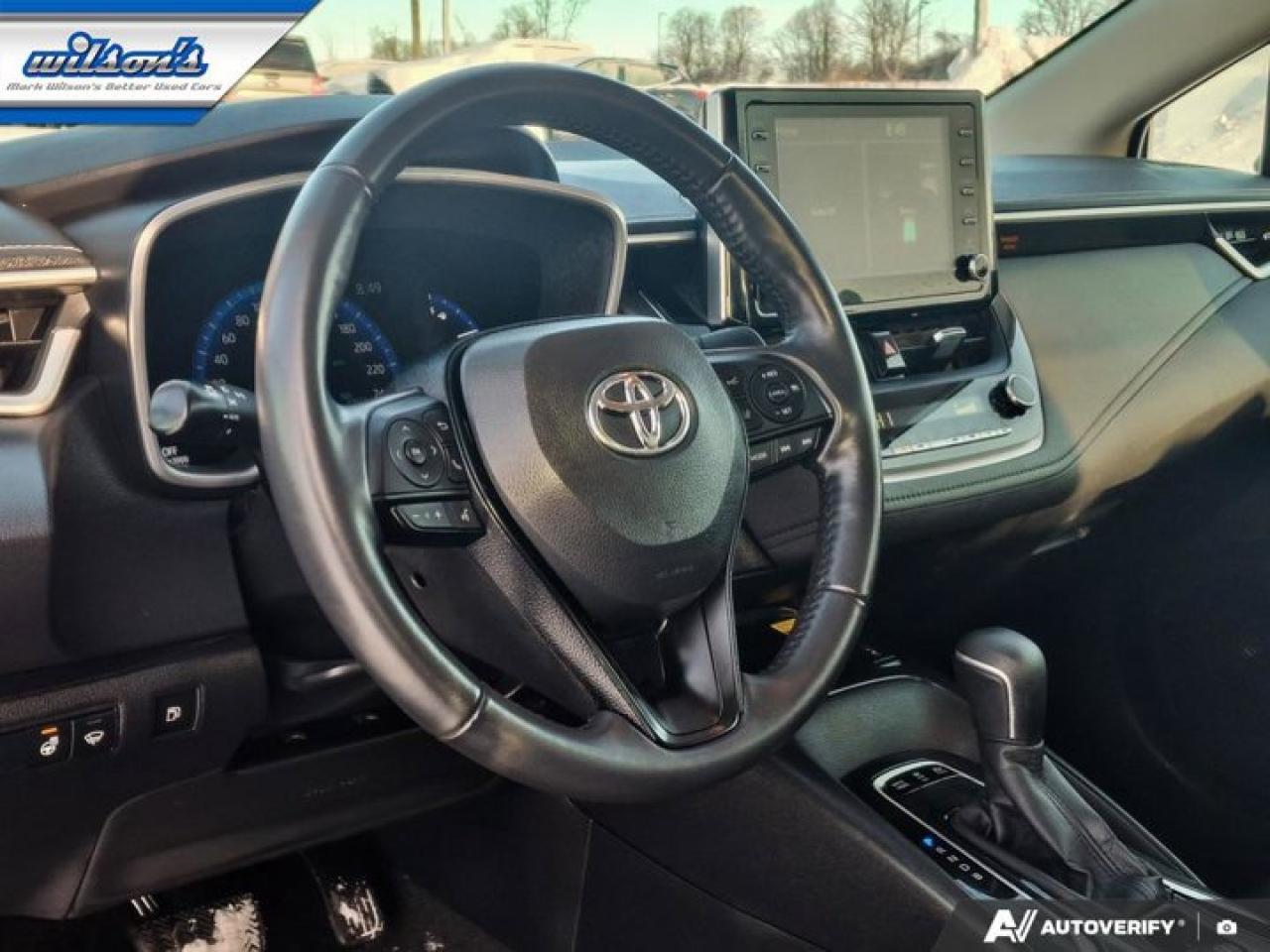 2021 Toyota Corolla Hybrid | Leather | Heated Seats + Steering | Adaptive Cruise | Lane Departure | CarPlay & More ! Photo