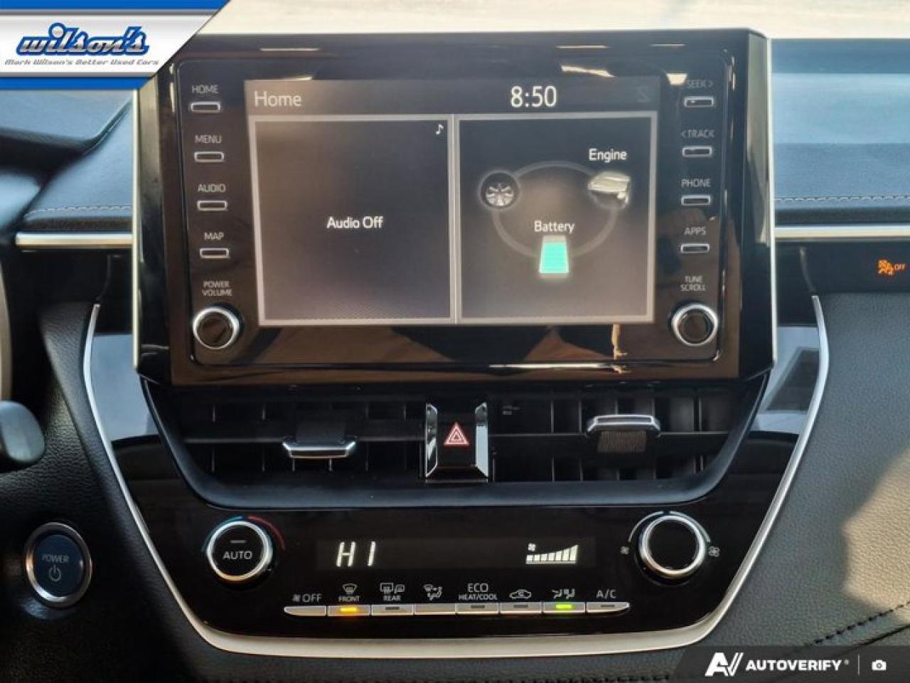 2021 Toyota Corolla Hybrid | Leather | Heated Seats + Steering | Adaptive Cruise | Lane Departure | CarPlay & More ! Photo