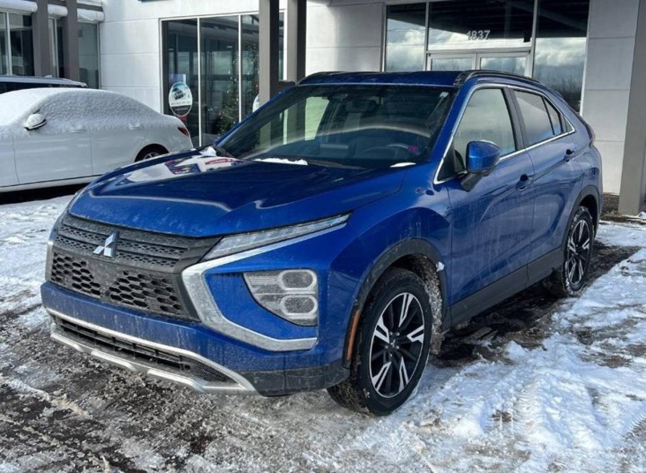 Used 2023 Mitsubishi Eclipse Cross SEL S-AWC | Split Leather + Suede | Heated Seats + Steering | HUD | Adaptive Cruise | CarPlay & More for sale in Guelph, ON