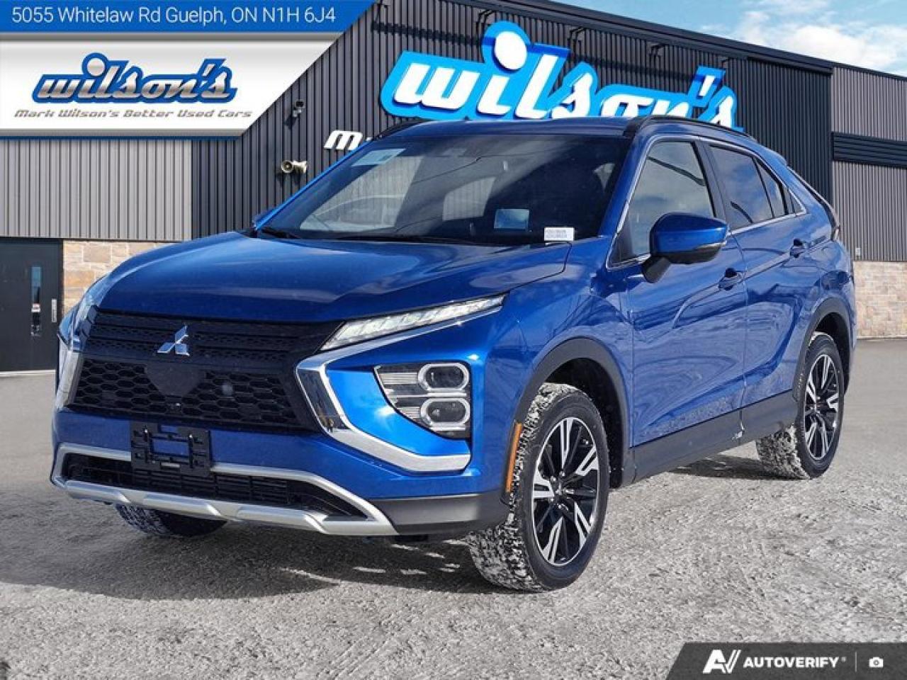 2023 Mitsubishi Eclipse Cross SEL S-AWC | Split Leather + Suede | Heated Seats + Steering | HUD | Adaptive Cruise | CarPlay & More Photo0