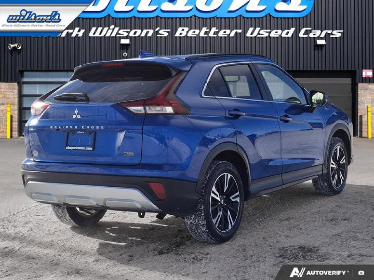 2023 Mitsubishi Eclipse Cross SEL S-AWC | Split Leather + Suede | Heated Seats + Steering | HUD | Adaptive Cruise | CarPlay & More Photo