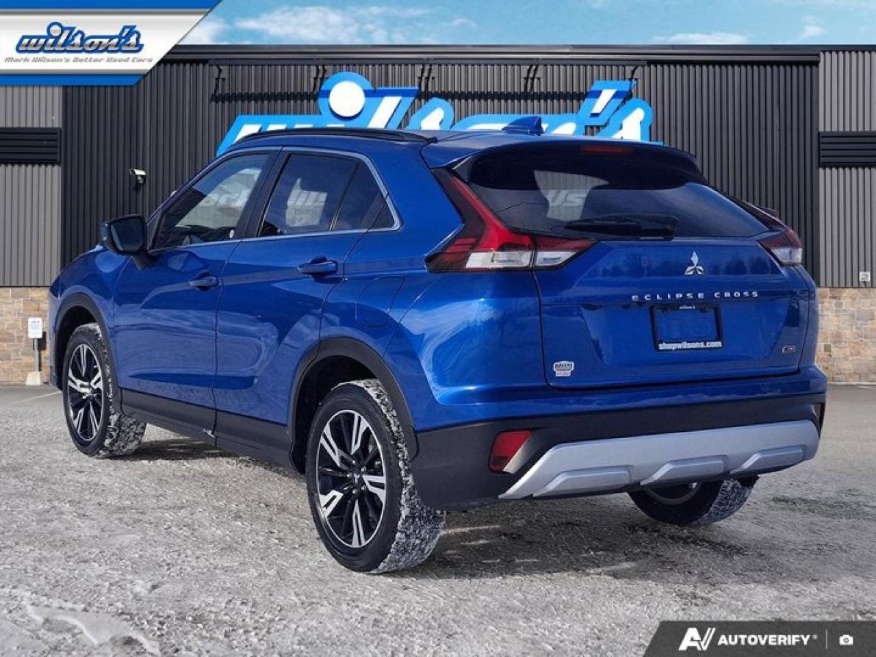 2023 Mitsubishi Eclipse Cross SEL S-AWC | Split Leather + Suede | Heated Seats + Steering | HUD | Adaptive Cruise | CarPlay & More Photo2