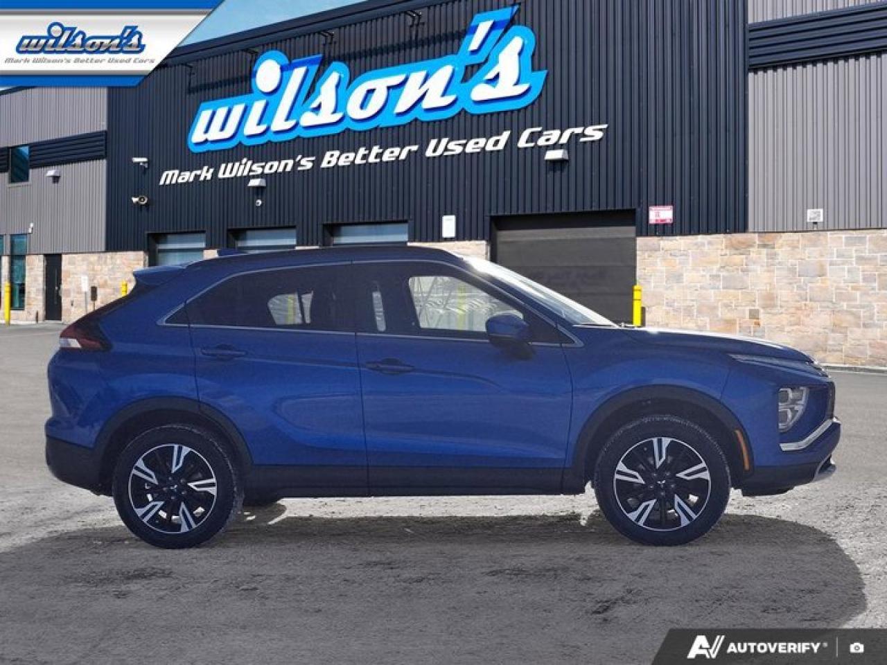 2023 Mitsubishi Eclipse Cross SEL S-AWC | Split Leather + Suede | Heated Seats + Steering | HUD | Adaptive Cruise | CarPlay & More Photo