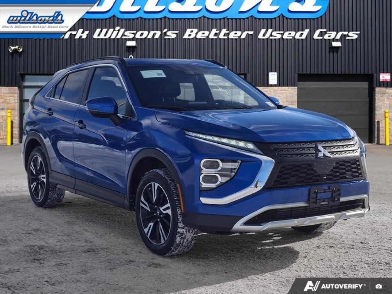 2023 Mitsubishi Eclipse Cross SEL S-AWC | Split Leather + Suede | Heated Seats + Steering | HUD | Adaptive Cruise | CarPlay & More Photo