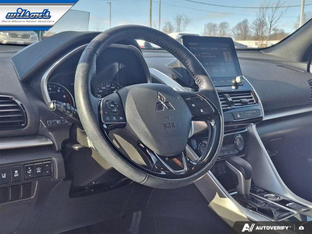 2023 Mitsubishi Eclipse Cross SEL S-AWC | Split Leather + Suede | Heated Seats + Steering | HUD | Adaptive Cruise | CarPlay & More Photo