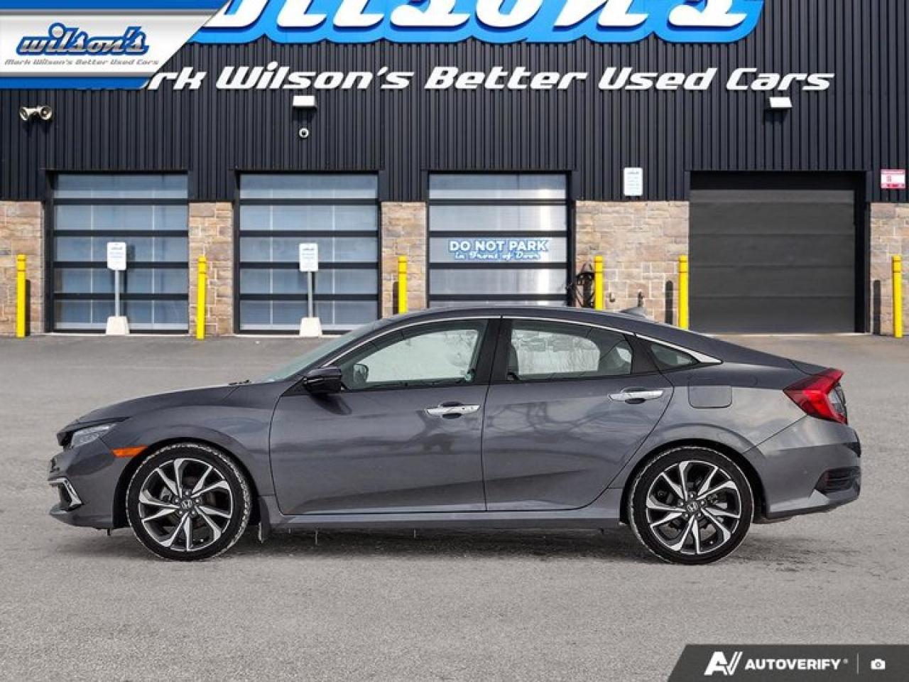 2021 Honda Civic Sedan Touring Sedan | Leather | Sunroof | Navi | Heated Seats | Adaptive Cruise | Remote Start | and More! Photo