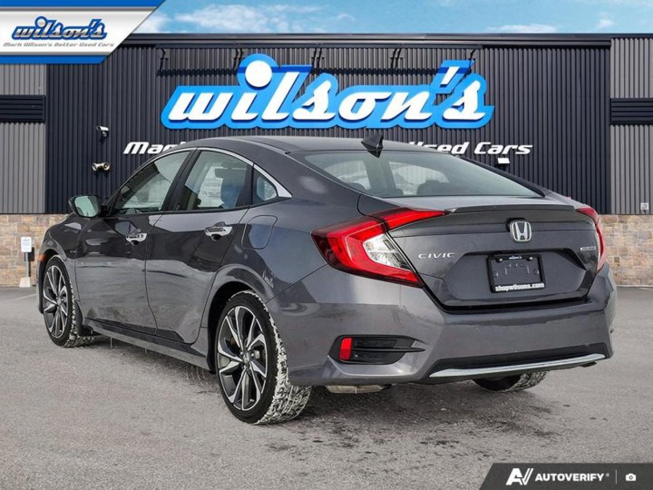 2021 Honda Civic Sedan Touring Sedan | Leather | Sunroof | Navi | Heated Seats | Adaptive Cruise | Remote Start | and More! Photo2