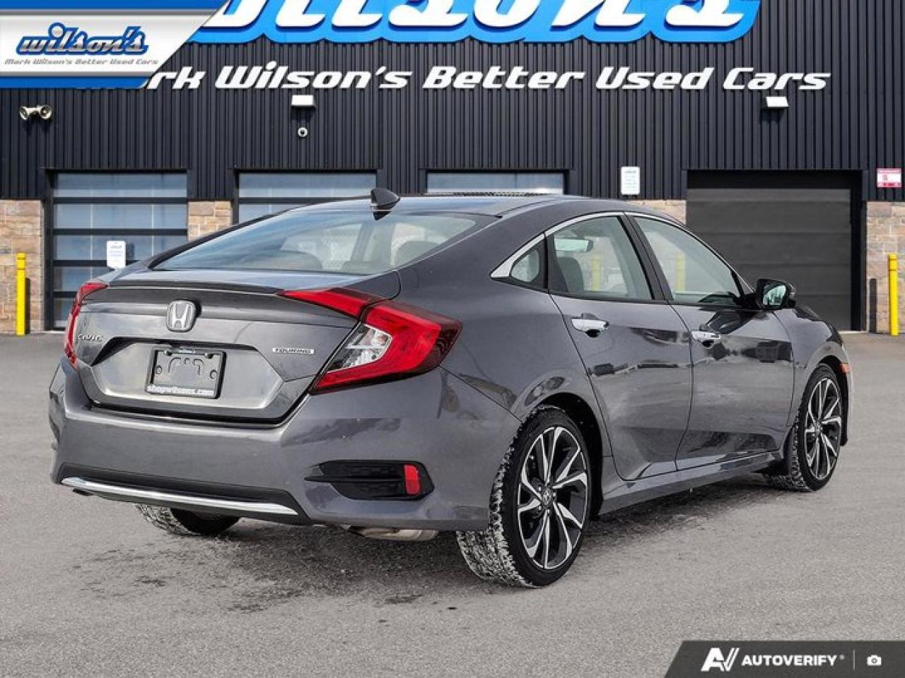 2021 Honda Civic Sedan Touring Sedan | Leather | Sunroof | Navi | Heated Seats | Adaptive Cruise | Remote Start | and More! Photo4