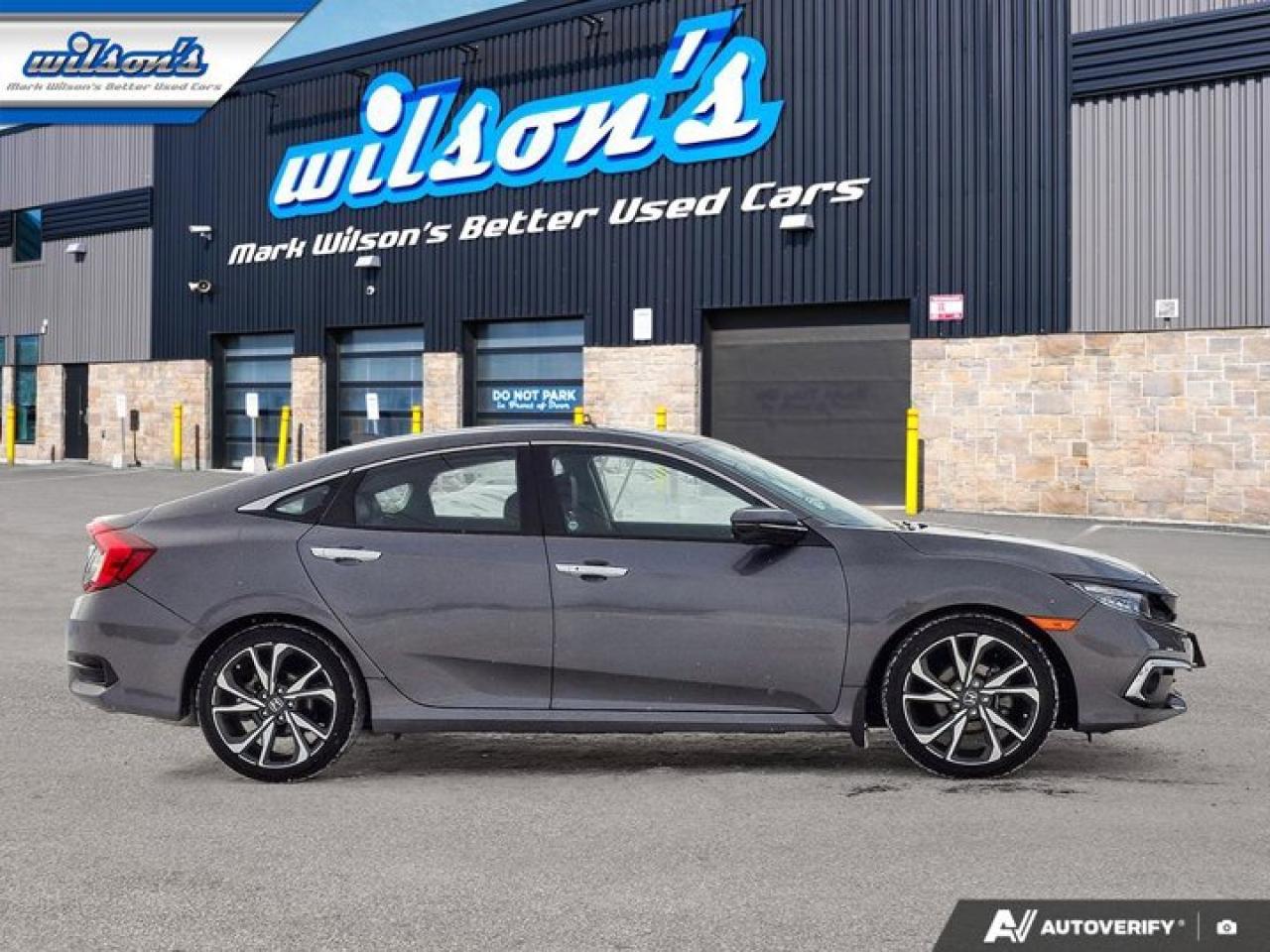 2021 Honda Civic Sedan Touring Sedan | Leather | Sunroof | Navi | Heated Seats | Adaptive Cruise | Remote Start | and More! Photo