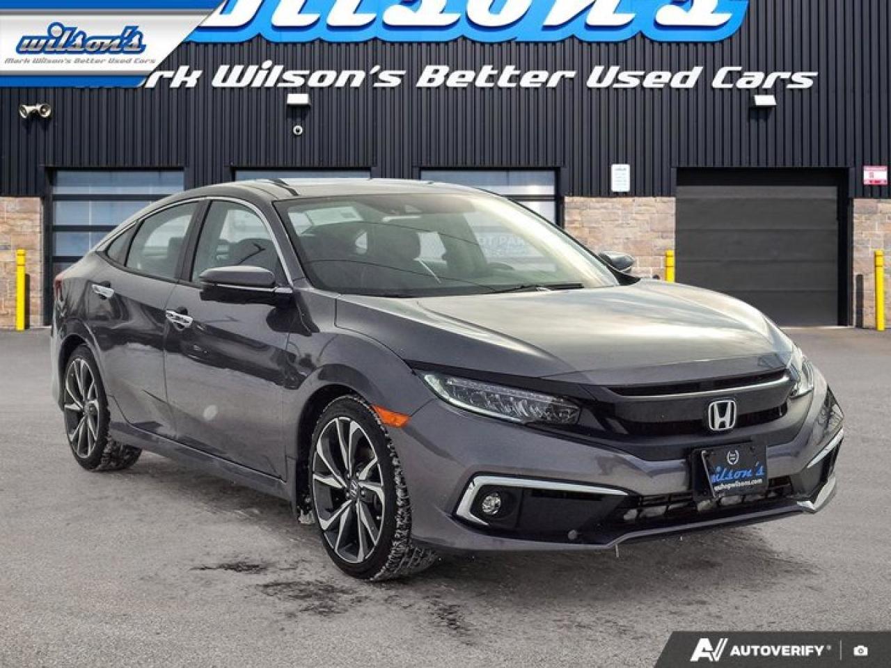 2021 Honda Civic Sedan Touring Sedan | Leather | Sunroof | Navi | Heated Seats | Adaptive Cruise | Remote Start | and More! Photo