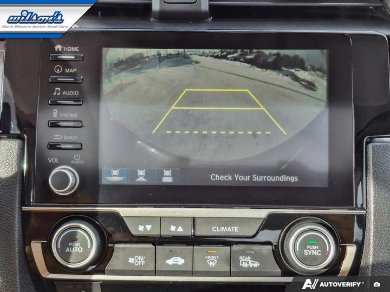 2021 Honda Civic Sedan Touring Sedan | Leather | Sunroof | Navi | Heated Seats | Adaptive Cruise | Remote Start | and More! Photo