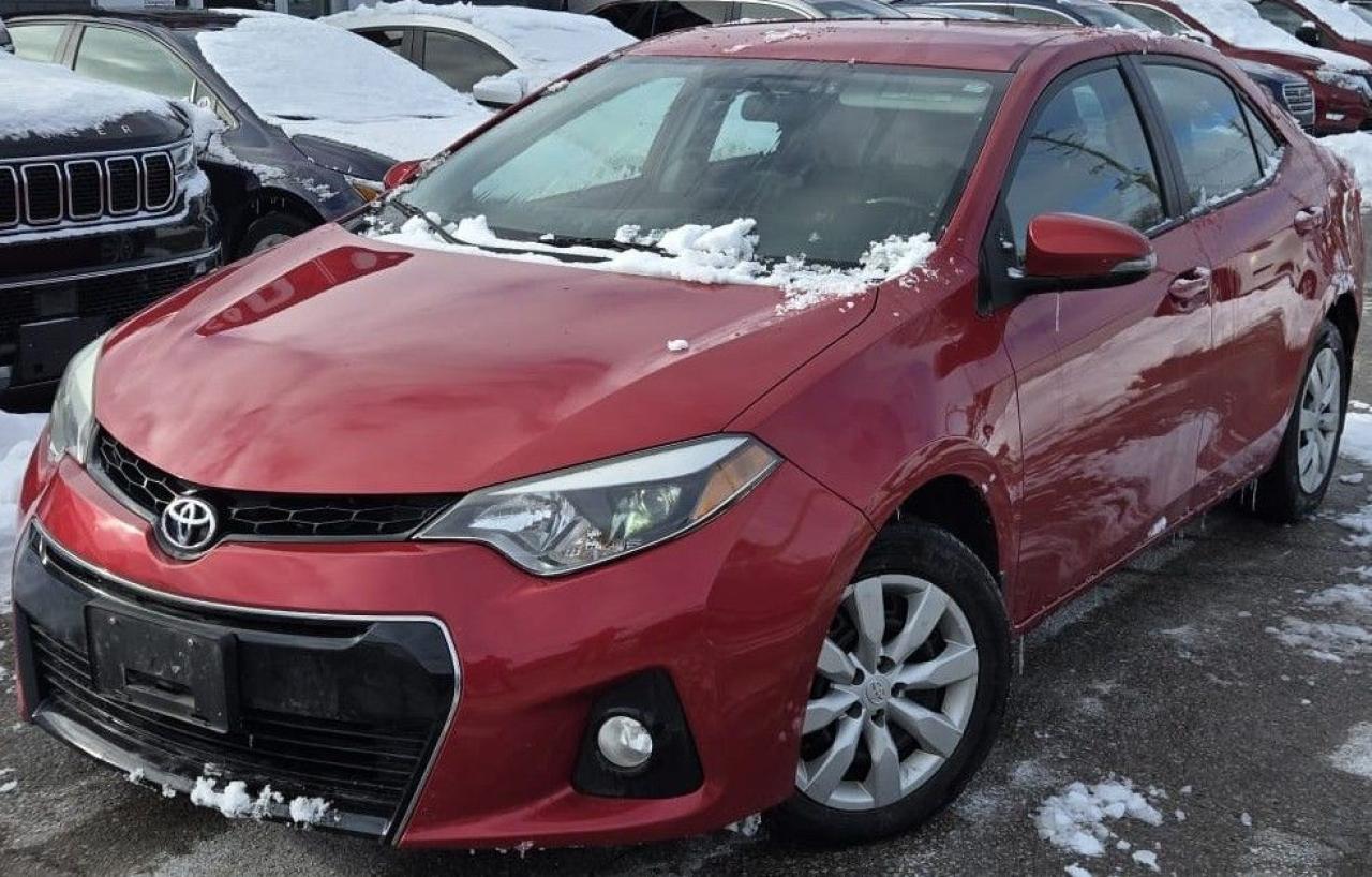 2015 Toyota Corolla S / NO ACCIDENTS / LEATHER / HEATED SEATS / CRUISE Photo0