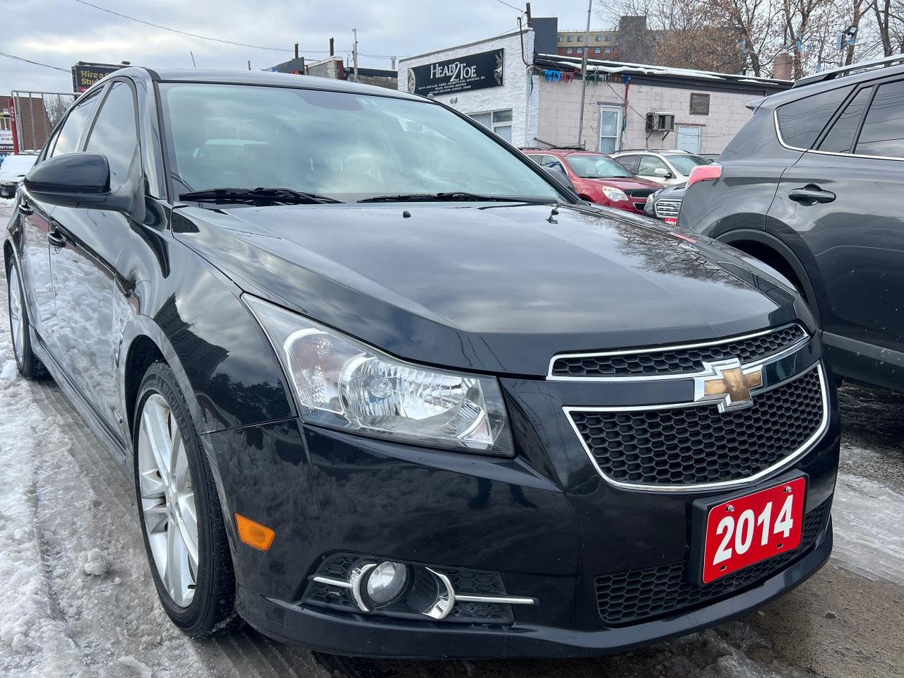 2014 Chevrolet Cruze 2LT-5 SPEED-LTHER-SR/F-BACK CAM-HEAT SEATS & MORE!