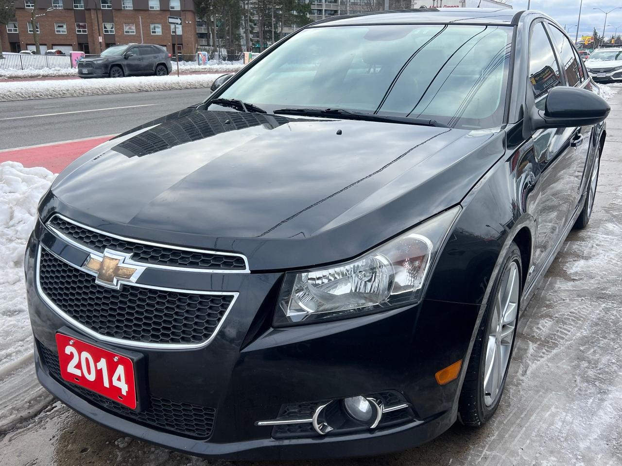 2014 Chevrolet Cruze 2LT-5 SPEED-LTHER-SR/F-BACK CAM-HEAT SEATS & MORE! Photo