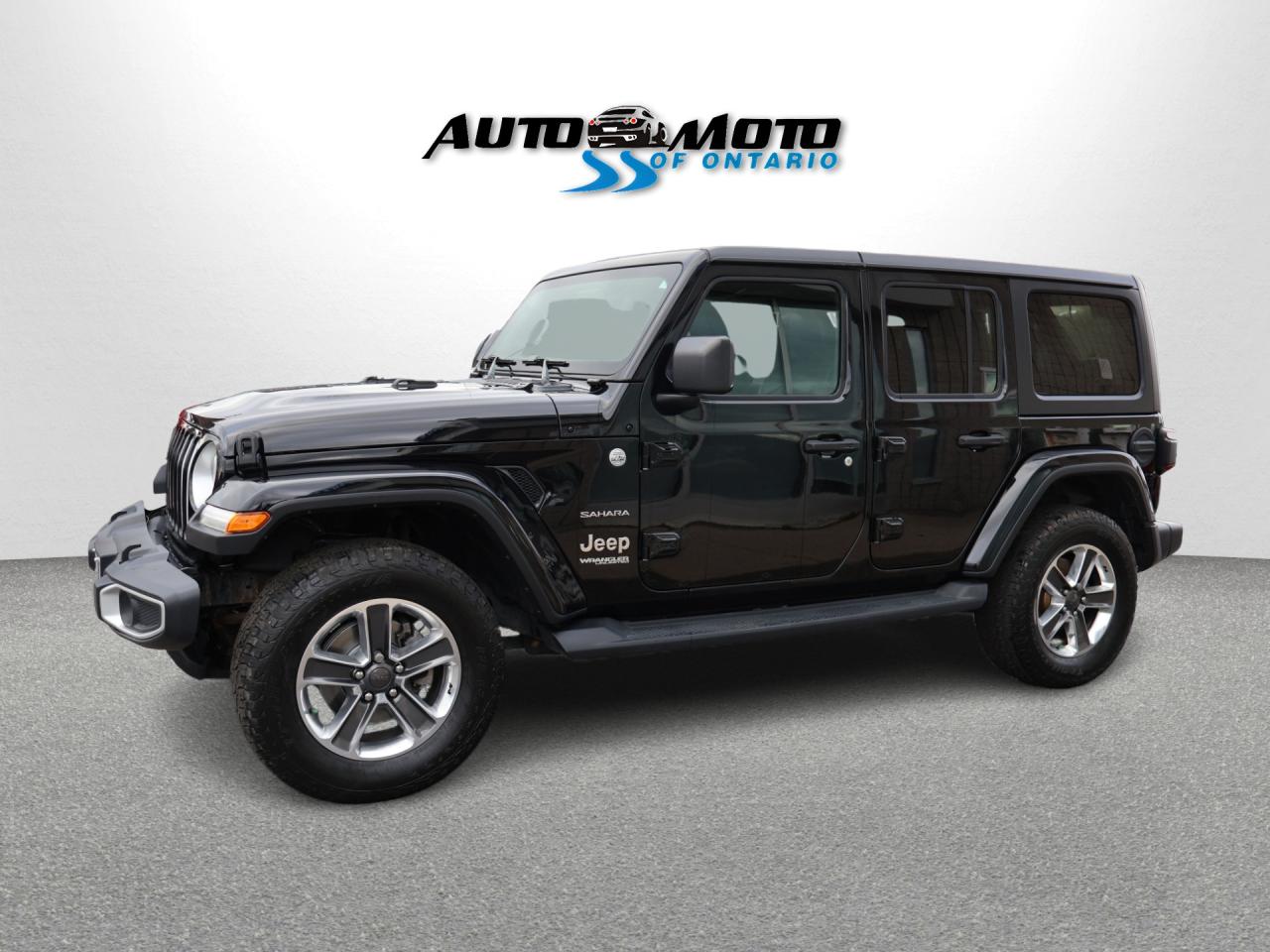 2020 Jeep Wrangler UMLIMITED SAHARA CERTIFIED CAMERA NAV BLUETOOTH LEATHER HEATED SEATS CRUISE ALLOYS Photo2