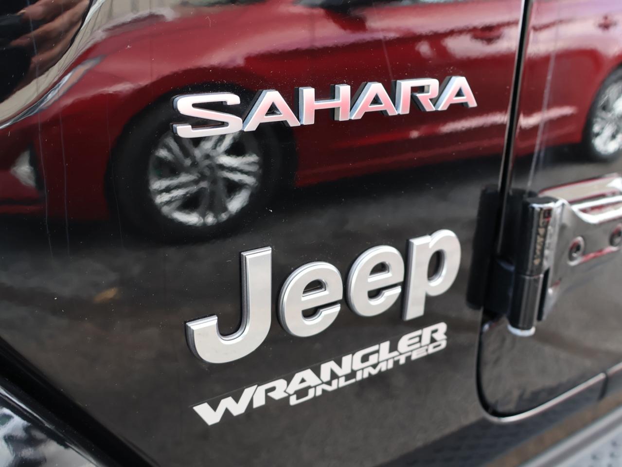 2020 Jeep Wrangler UMLIMITED SAHARA CERTIFIED CAMERA NAV BLUETOOTH LEATHER HEATED SEATS CRUISE ALLOYS Photo