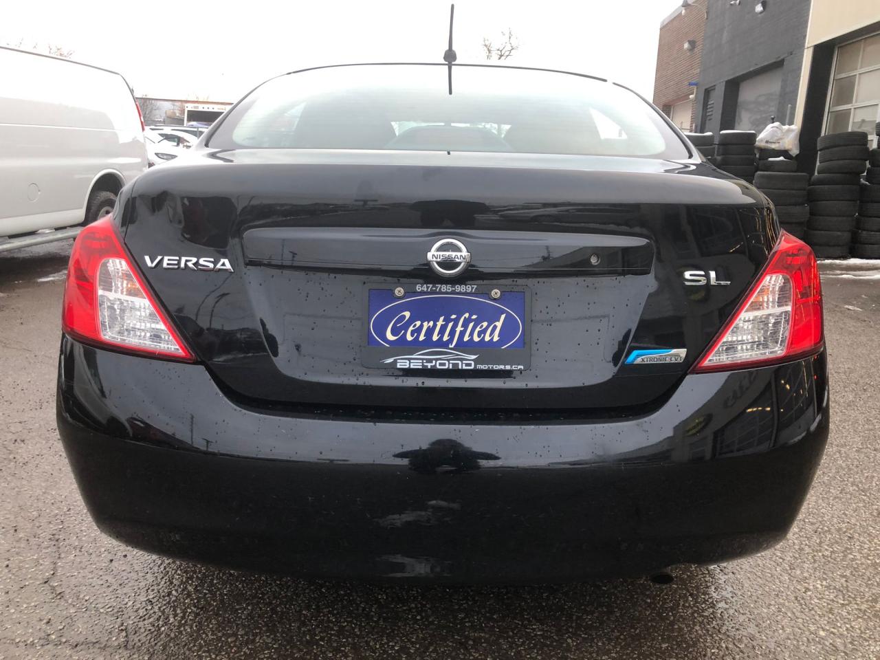 2012 Nissan Versa SL CERTIFIED WITH 3 YEARS WARRANTY INCLUDED. - Photo #6