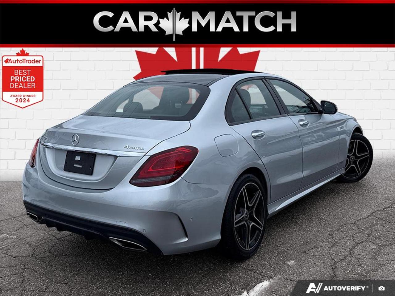 2021 Mercedes-Benz C-Class C300 / NO ACCIDENTS / AMG / PANO ROOF / NAV Photo