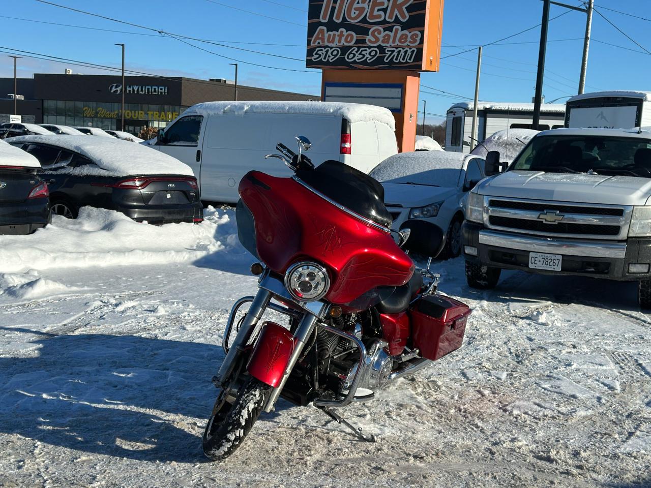2012 Harley-Davidson Street Glide ONLY 50KMS, BARS, EXHAUST, LIGHT DAMAGE, AS IS