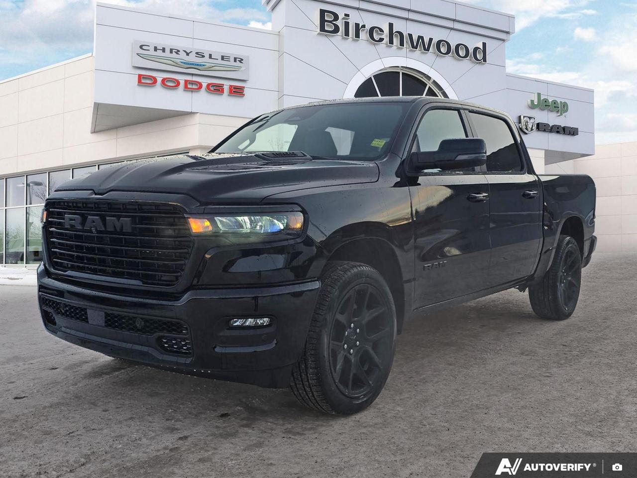 Trailer Sway Control
Brake Assist
Advanced Brake Assist
Electronic Stability Control
Hill Start Assist
Traction Control
Electronic Roll Mitigation
Advanced multistage front air bags
Front height adjusting shoulder belts
Supplemental side air bags
Child Seat Anchor SystemLATCH Ready
Supplemental front seatside air bags
Supplemental side curtain front and rear air bags
Experience the future of truck performance with the 2026 Ram 1500 Sport. This cutting-edge pickup combines power, luxury, and advanced technology to deliver an unparalleled driving experience.

- 3.0L I6 Hurricane SO Twin Turbo ESS engine for impressive power and efficiency
- Uconnect 5W Nav with massive 12.0 display for seamless connectivity
- Dual-pane panoramic sunroof for an open-air driving experience
- Sport Performance Hood for a bold, aggressive look
- Advanced safety features including Collision Mitigation and Evasion Assist
- Adaptive cruise control and hands-free phone communication
- Trailer Brake Control and Anti-Spin Differential Rear Axle for enhanced towing capabilities

Dont miss out on this exceptional truck. Reserve yours today or contact us to schedule a test drive and experience the future of Ram trucks firsthand. Our team is ready to answer any questions and guide you through the purchase process.
Birchwood Chrysler Dodge is your choice for New Chrysler, Dodge, Jeep, RAM vehicles in Winnipeg. 
 
With us, Experience is Everything. Complete as much or as little of your purchase online as you like. All pricing you see is what you pay. No hidden fees. All new vehicle special offers and discounts are already calculated in the pricing. On our website you can choose payment options and terms knowing these are transparent and accurate.

Start your purchase online to build your exact pricing to your specifics like how much money down, vehicle trade and any accessories or added optional protection that suits your needs.

Any questions let us know by calling (204) 774-4444, wed love to send you a video to clarify any questions about a vehicle!

Visit us in store at 90-3965 Portage Ave in the Birchwood Autopark.

Dealer permit #5686
Dealer permit #5686