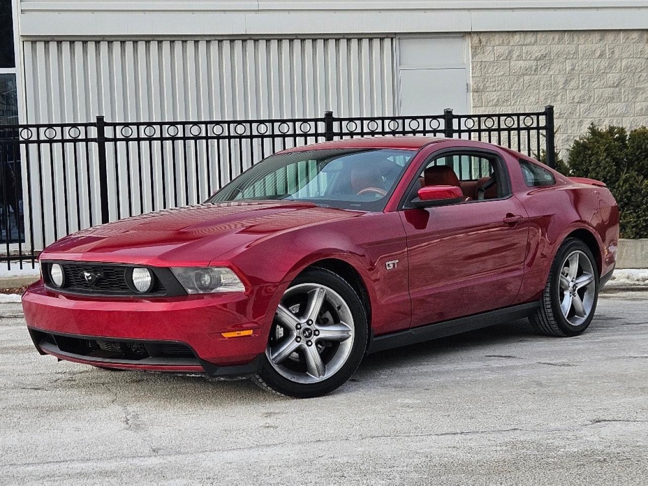 Used 2010 Ford Mustang GT **5 SPEED MANUAL-RED LEATHER** for sale in Toronto, ON