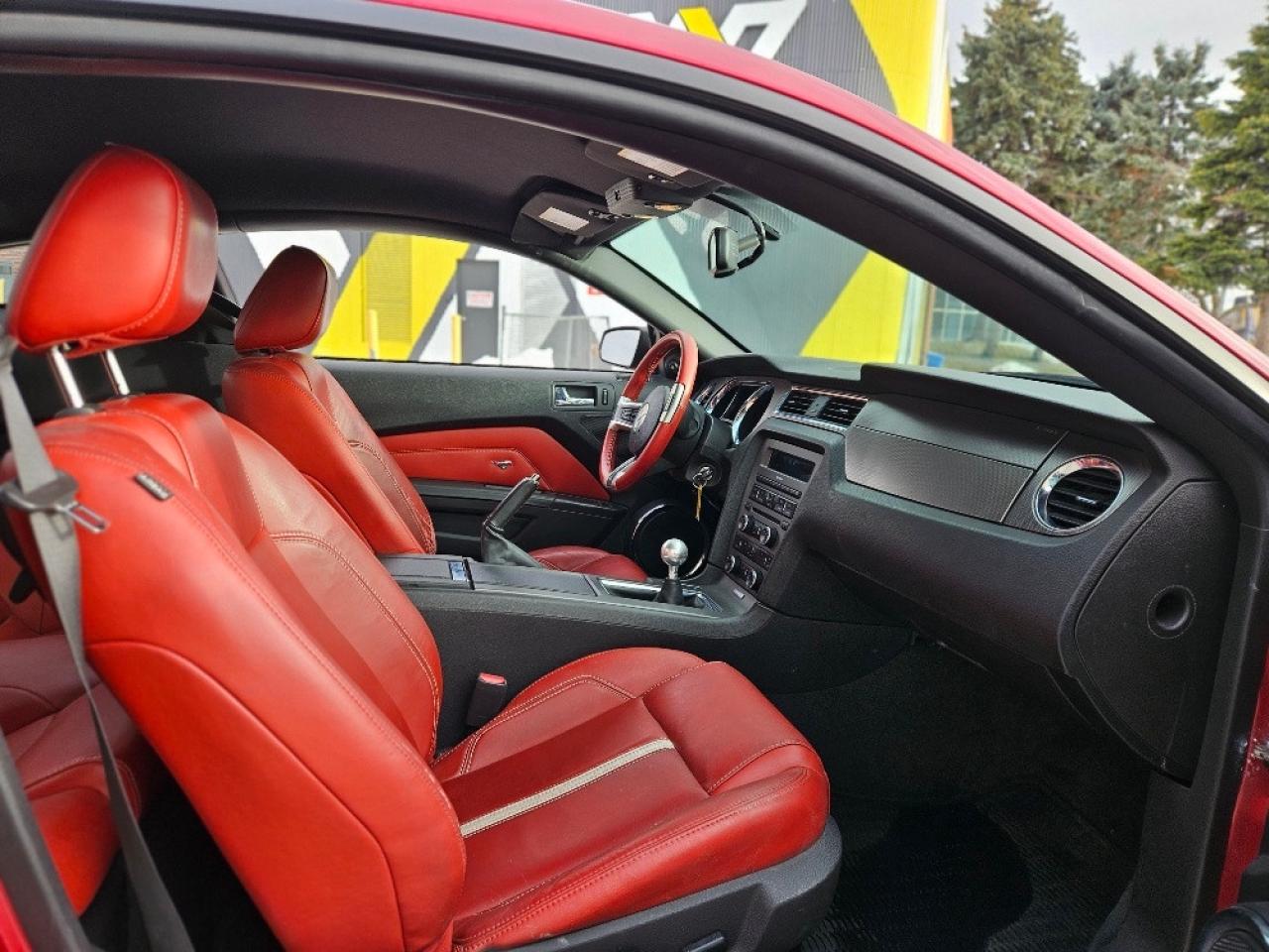 2010 Ford Mustang GT **5 SPEED MANUAL-RED LEATHER** Photo