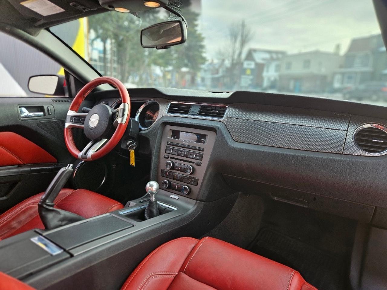 2010 Ford Mustang GT **5 SPEED MANUAL-RED LEATHER** Photo