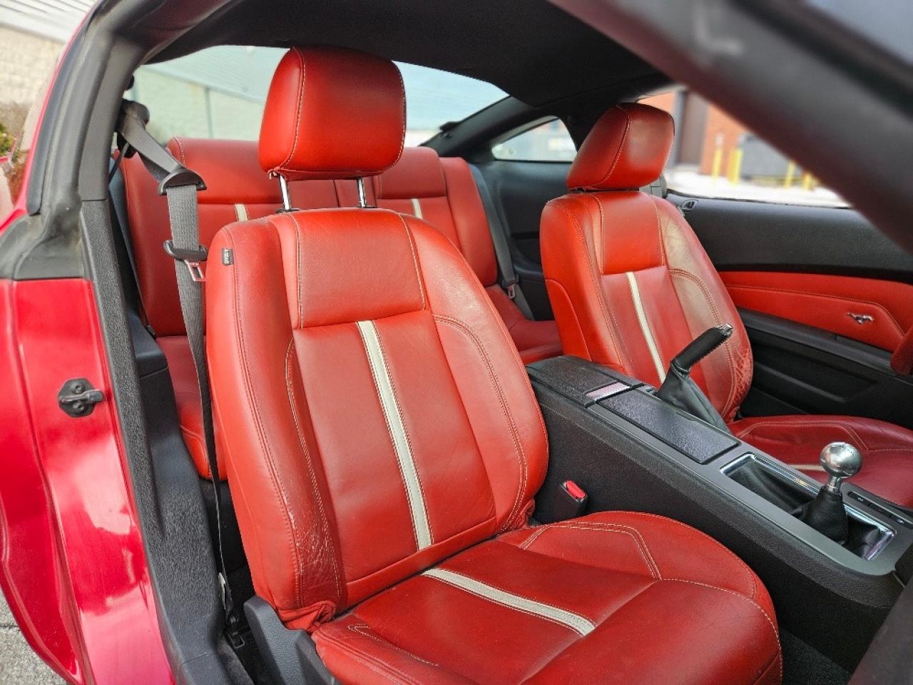 2010 Ford Mustang GT **5 SPEED MANUAL-RED LEATHER** Photo