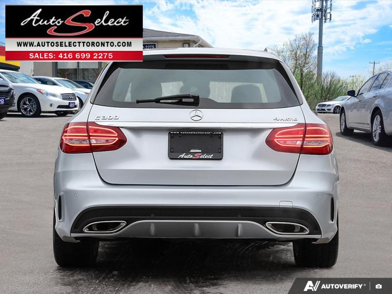 2018 Mercedes-Benz C-Class 4Matic C300 Wagon - AWD - Clean Carfax - Pan Sunroof Photo