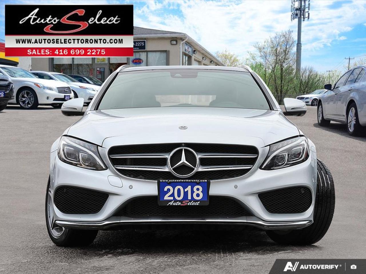 2018 Mercedes-Benz C-Class 4Matic C300 Wagon - AWD - Clean Carfax - Pan Sunroof Photo