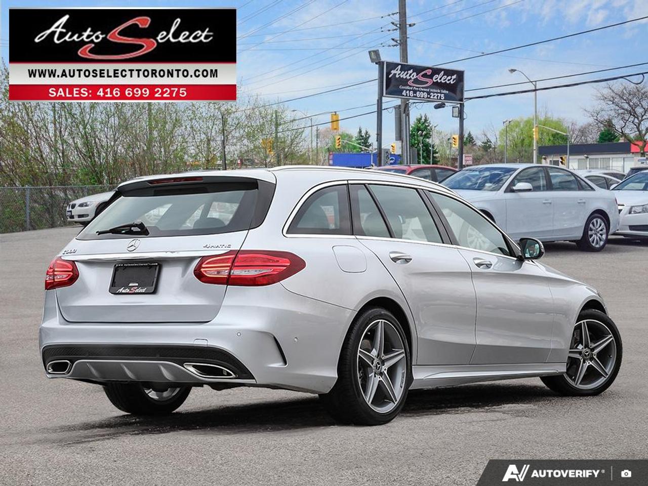 2018 Mercedes-Benz C-Class 4Matic C300 Wagon - AWD - Clean Carfax - Pan Sunroof Photo