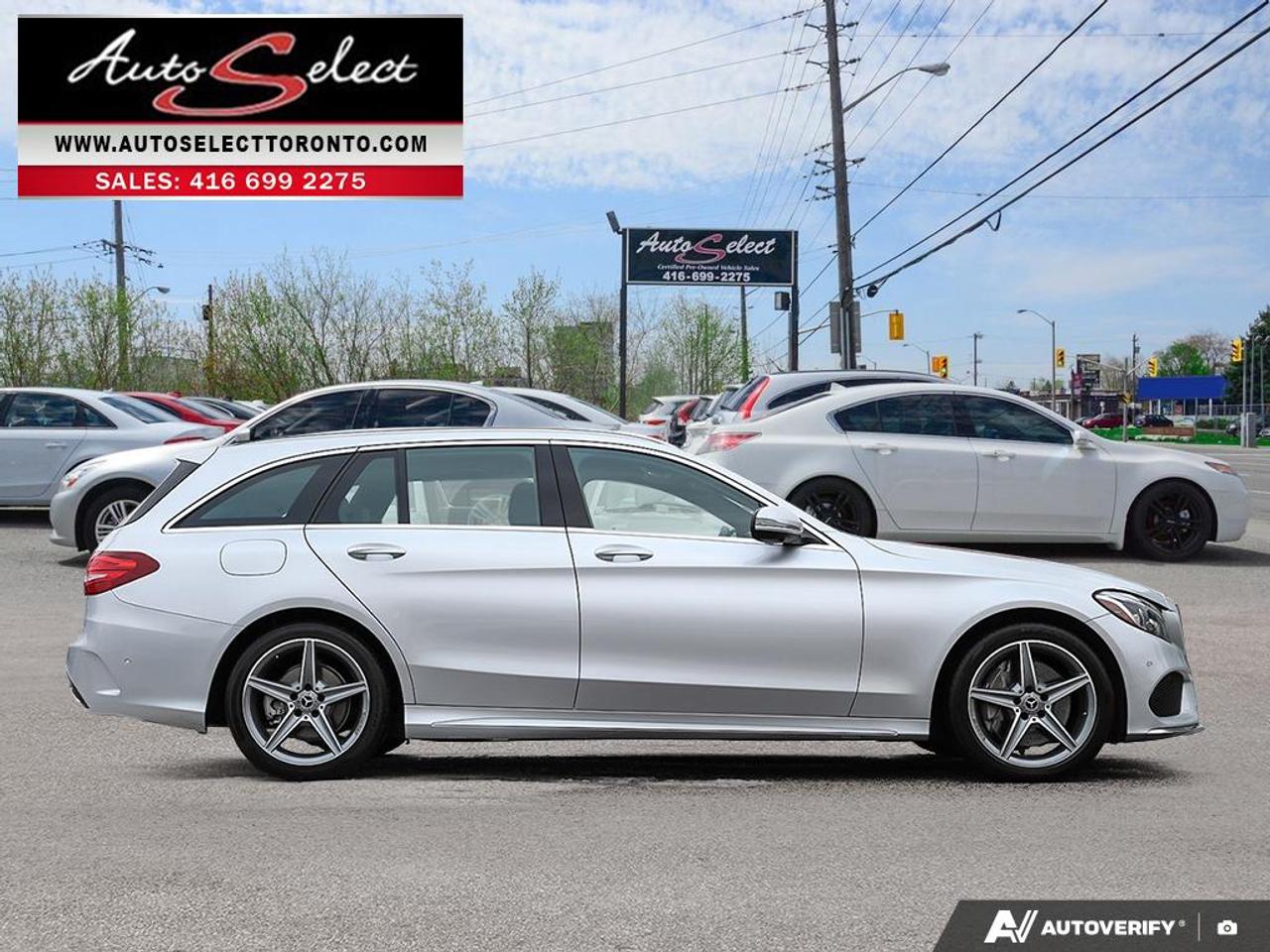 2018 Mercedes-Benz C-Class 4Matic C300 Wagon - AWD - Clean Carfax - Pan Sunroof Photo