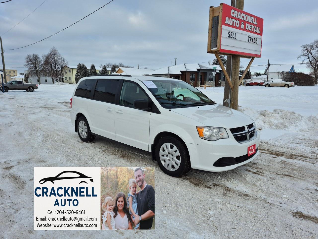 Used 2018 Dodge Grand Caravan SXT 2WD for sale in Carberry, MB