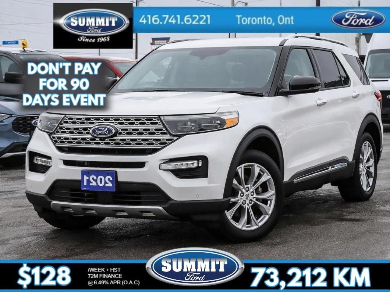 2021 Ford Explorer Limited Bench | Roof | Wireless Pad | Photo0