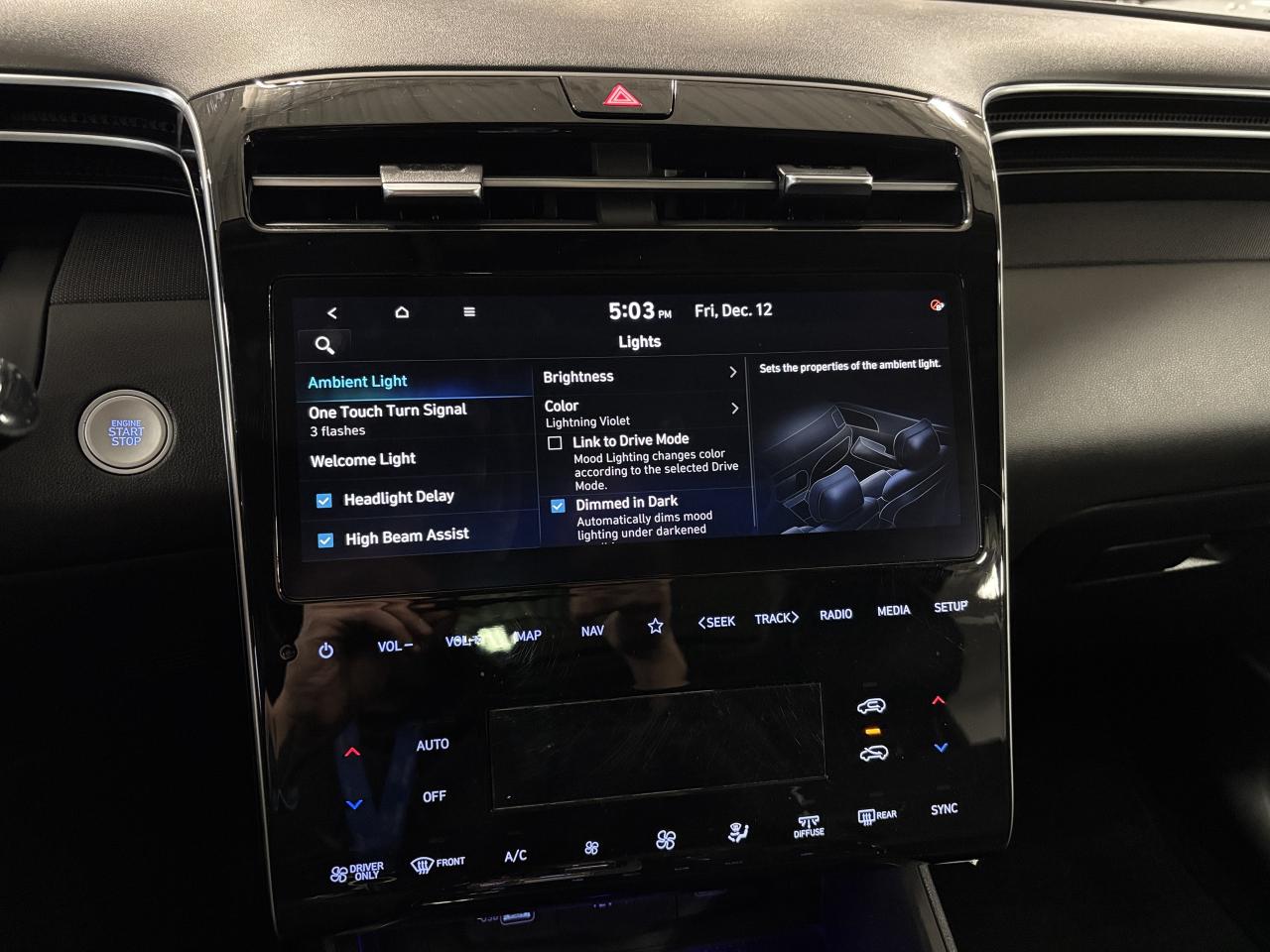 2024 Hyundai Tucson Hybrid Luxury AWD|NAV|LEATHER|PANOROOF|AMBIENT|SAFETECH|+ - Photo #23