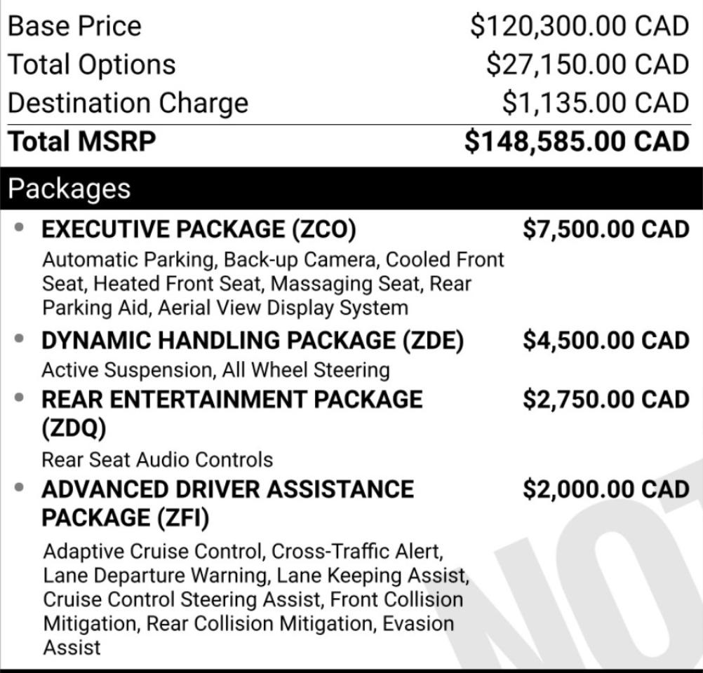 2020 BMW 7 Series 750I | XDRIVE | M-SPORT | EXECUTIVE PKG Photo